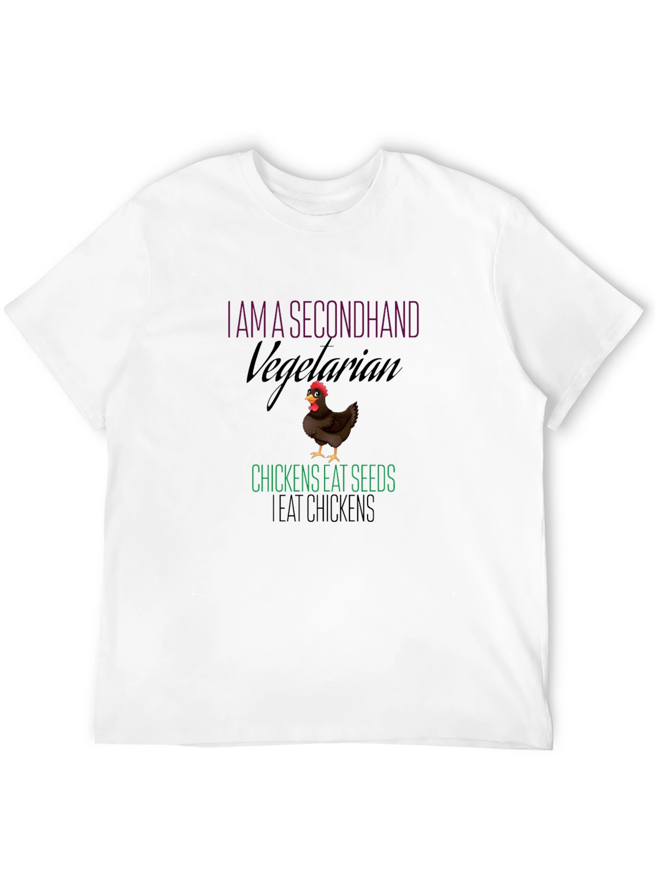 Secondhand Vegetarian Chicken Graphic Tee