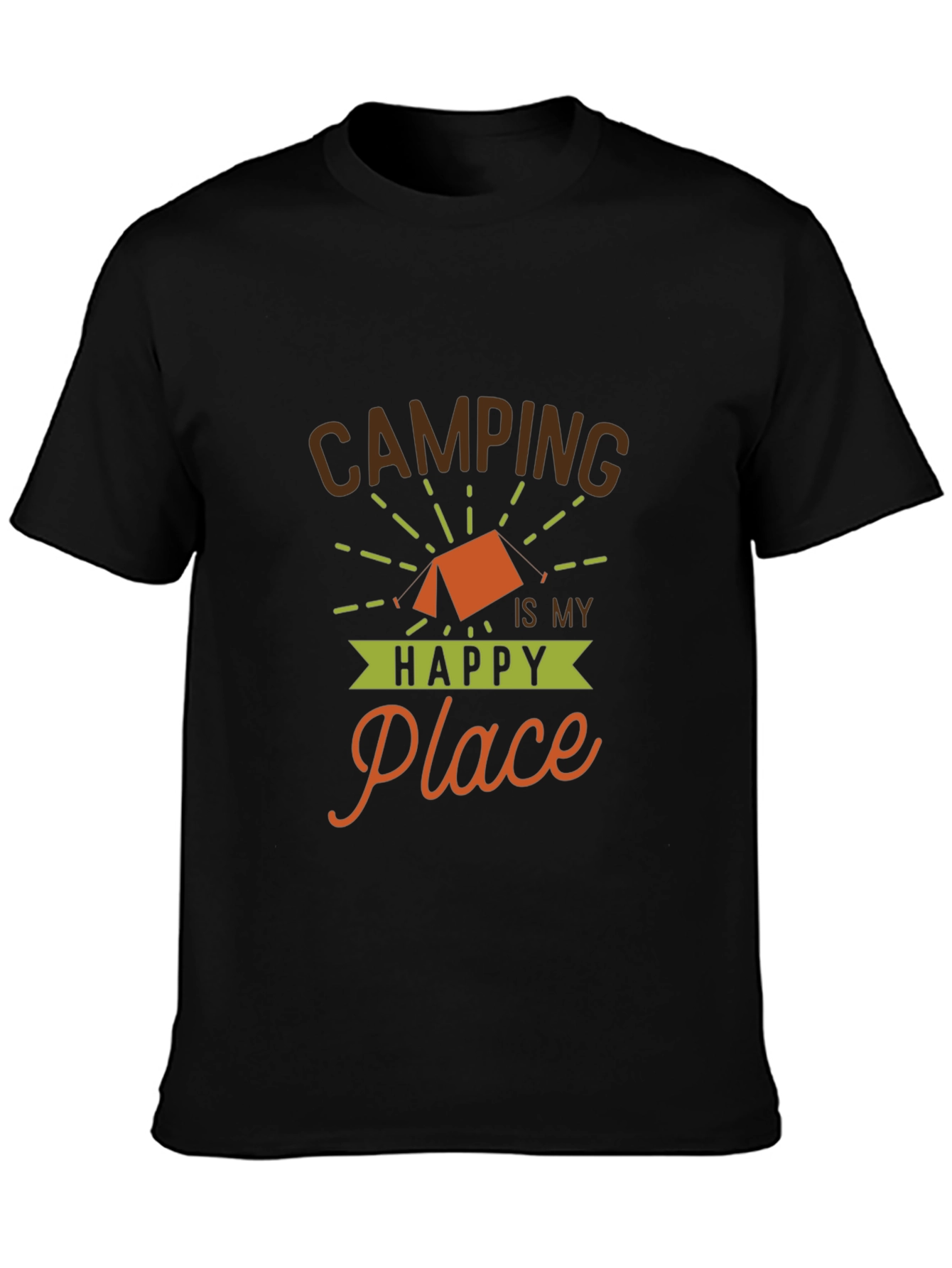 Camping is my Happy Place Graphic Tee