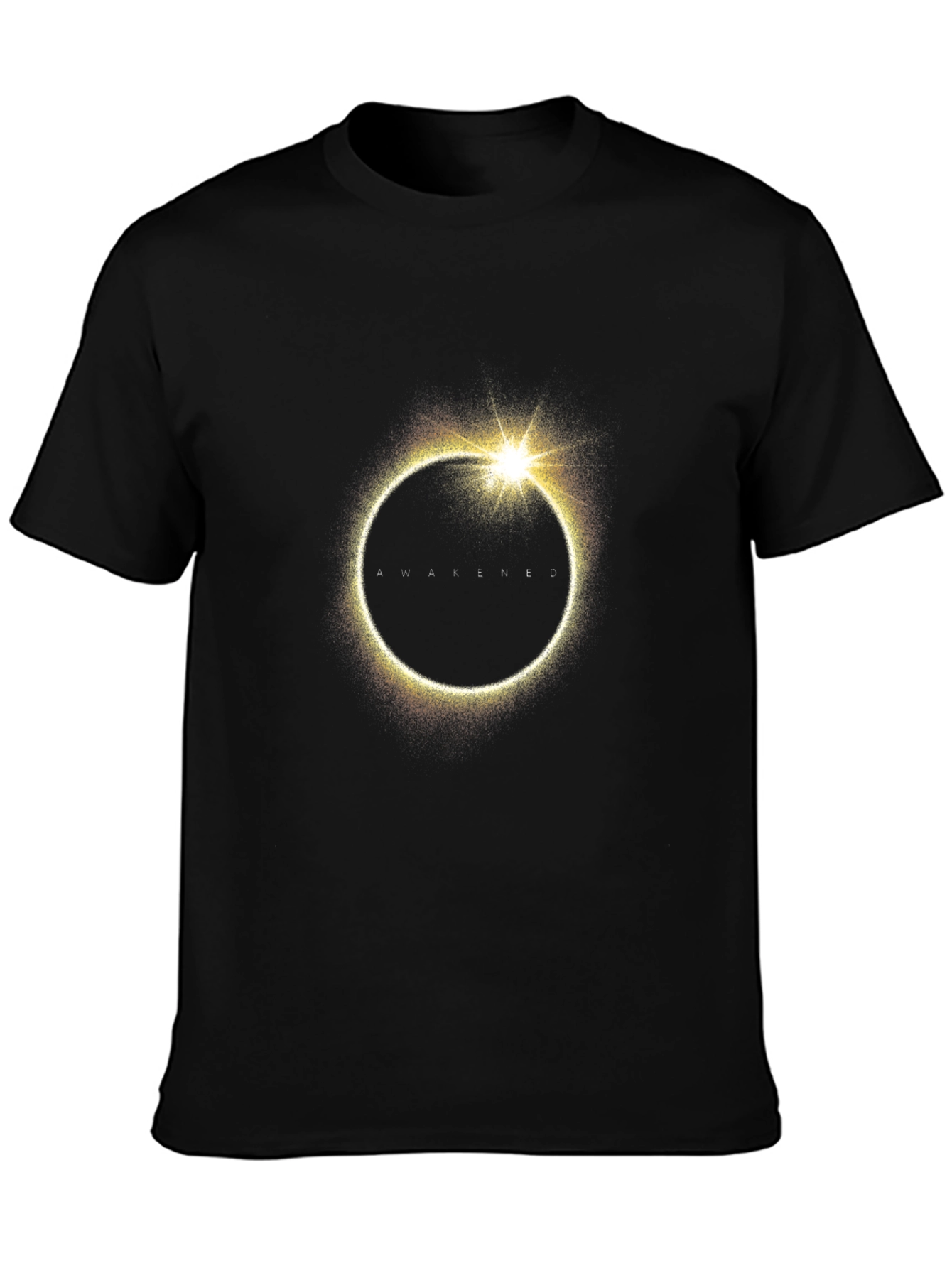 Awakened Eclipse Graphic Black T-Shirt