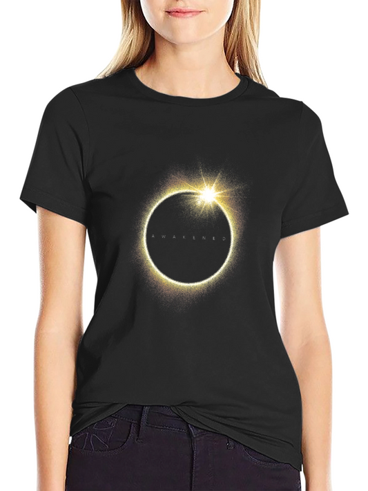 Awakened Eclipse Graphic Black T-Shirt