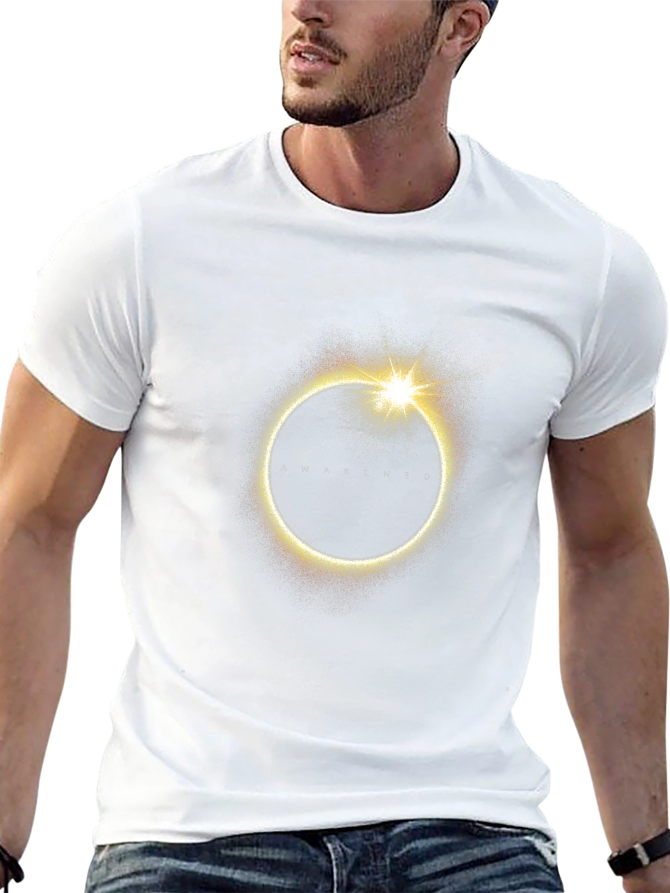 Awakened Eclipse Graphic Black T-Shirt