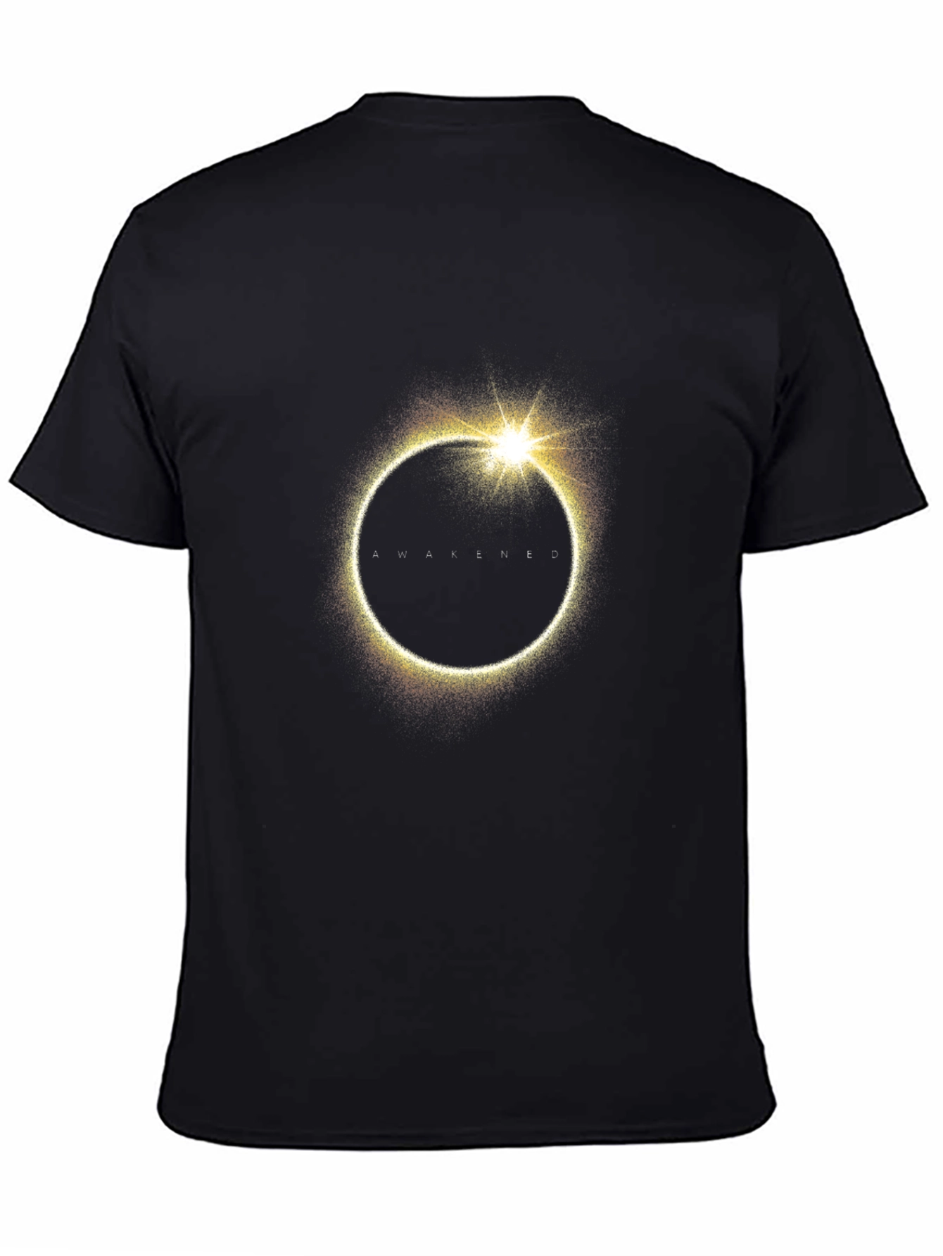 Awakened Eclipse Graphic Black T-Shirt