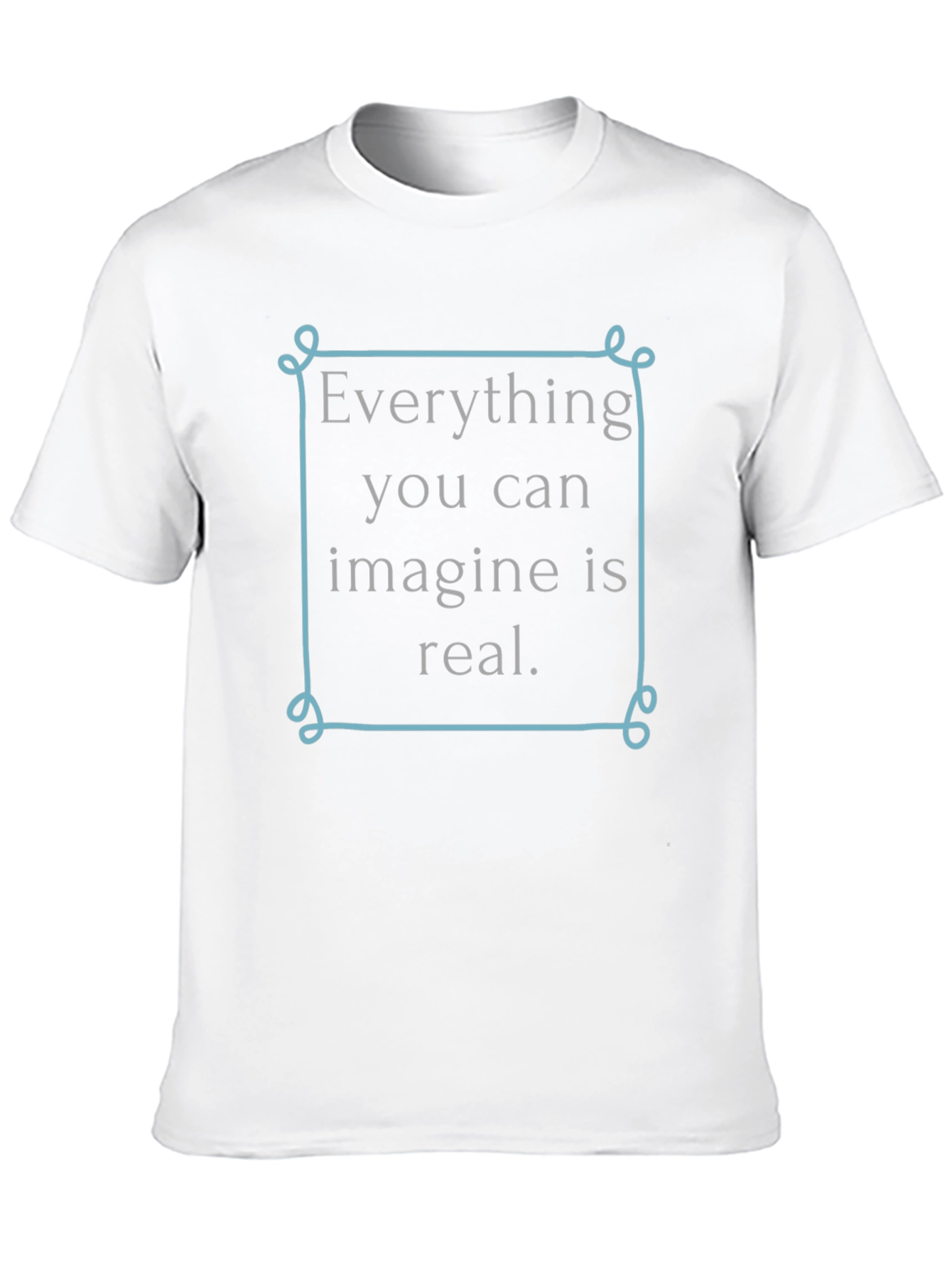 Inspirational Graphic T-Shirt - Imagine Is Real