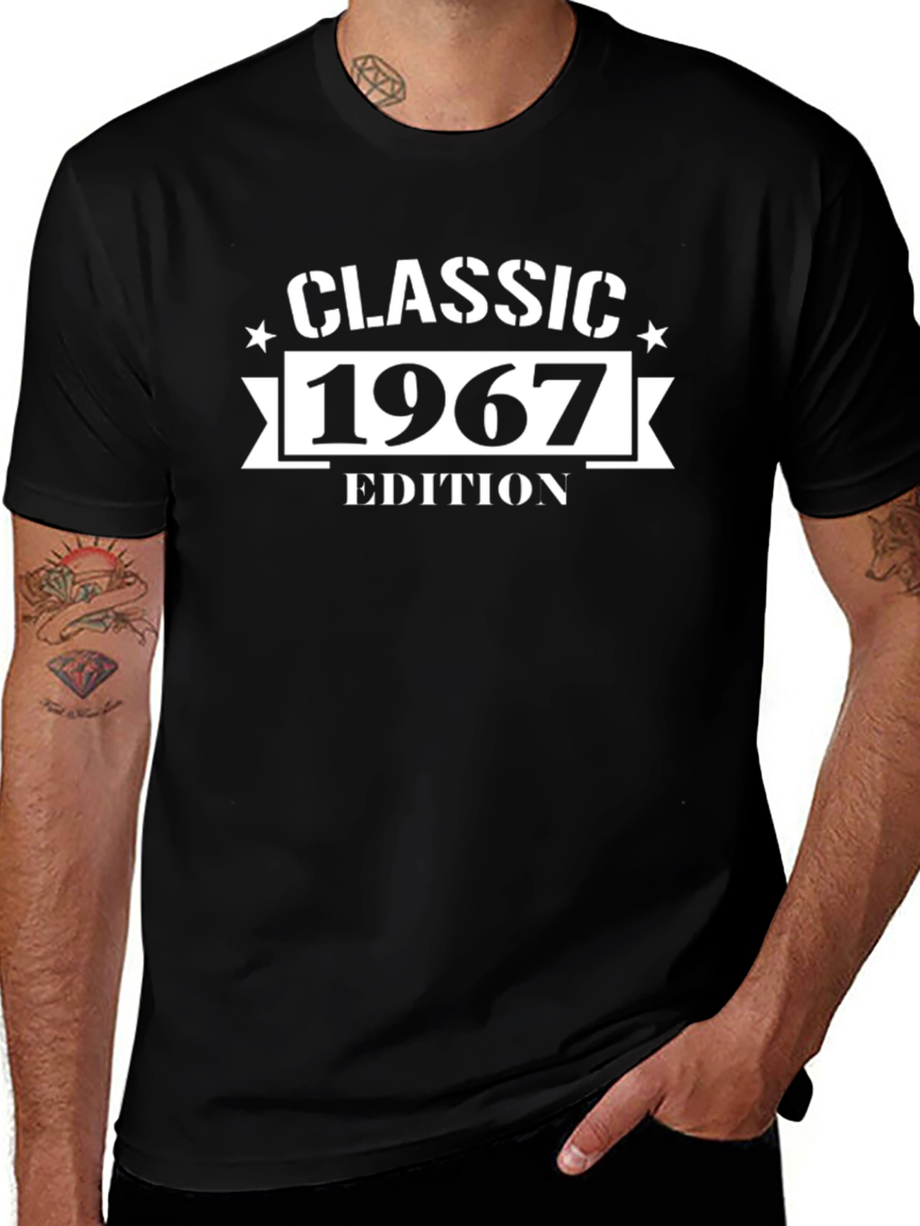 Classic 1967 Edition Mens Black T-Shirt
