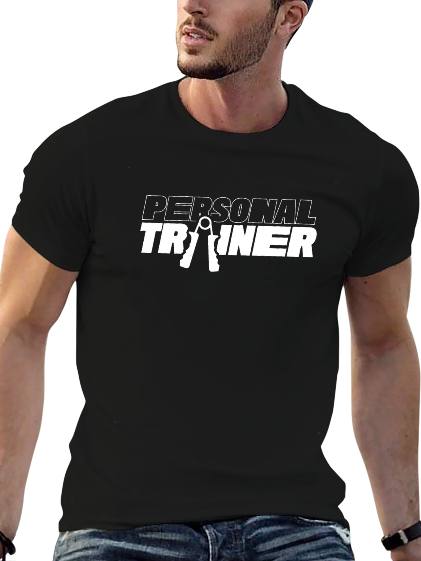 Personal Trainer Graphic Tee - Black