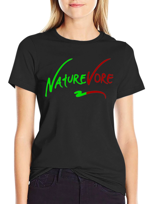 Naturevore Black T-Shirt - Vegan Style