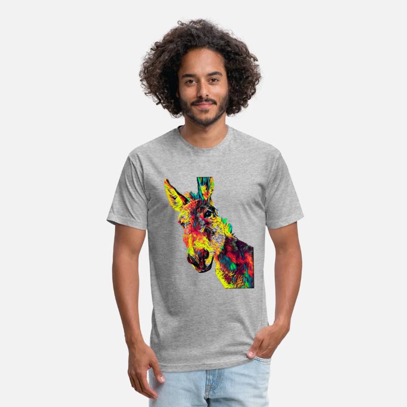 Jackass Mule Donkey Colored Design For Animal Lovers Owners True Friend