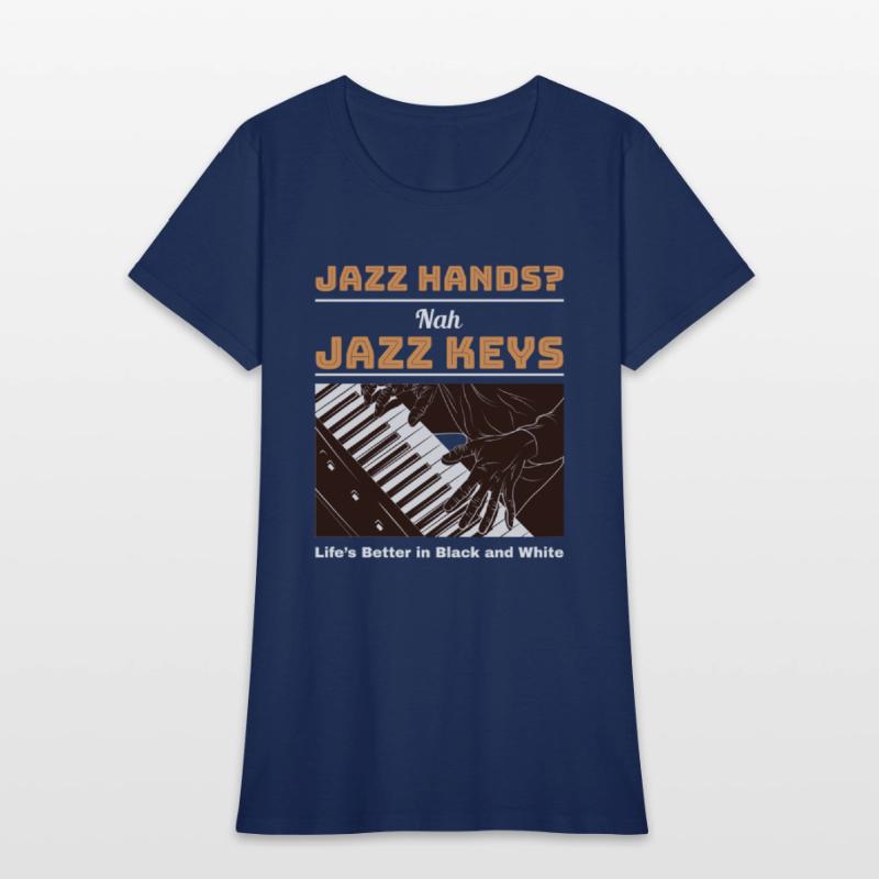 Jazz Hands Nah Jazz Keys Piano Player on Stage