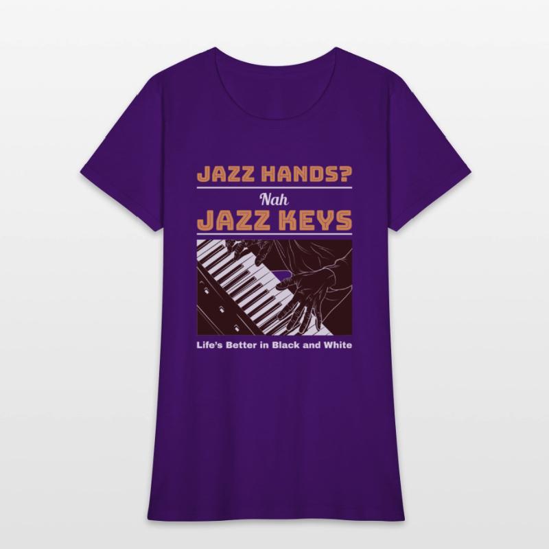 Jazz Hands Nah Jazz Keys Piano Player on Stage