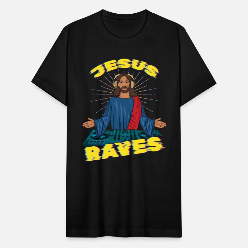 Jesus Raves DJ Raver Rave Hard Techno Dark Tekno