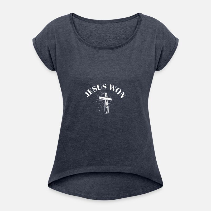 Jesus Won Religious Christian Jesus Holy Cross