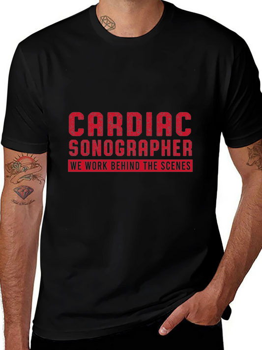 Cardiac Sonographer Tee - Behind the Scenes