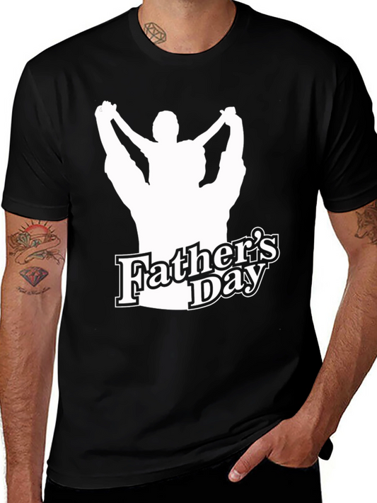 Fathers Day Black T-Shirt