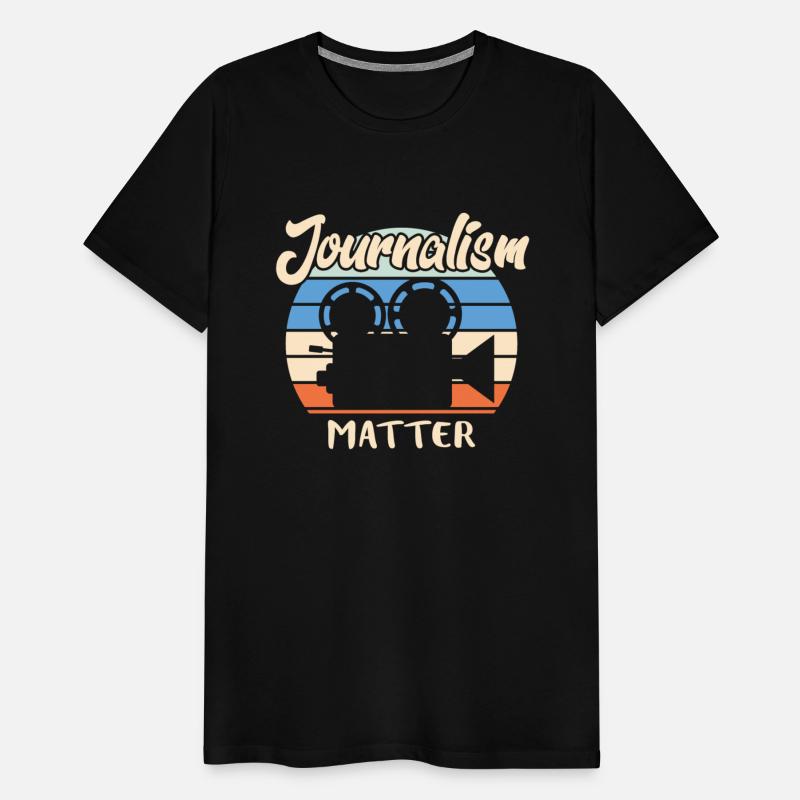 Journalism Matter Journalist Retro Sunset