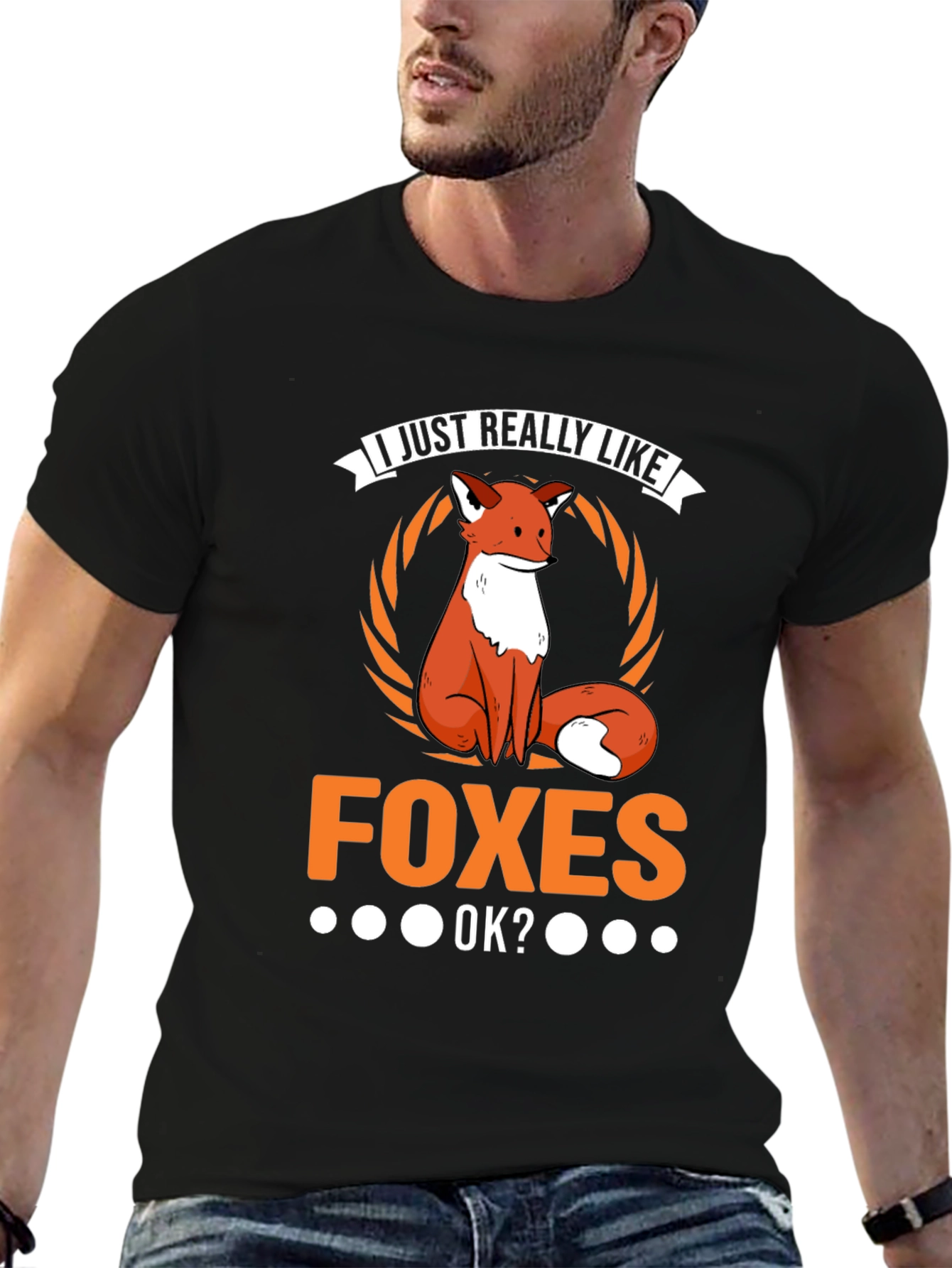 I Just Really Like Foxes OK? T-Shirt