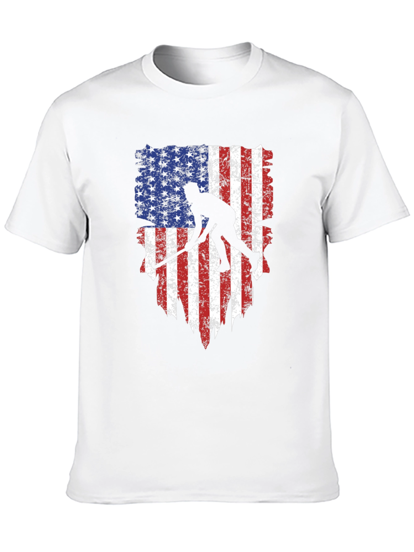 USA Hockey Flag Graphic Tee