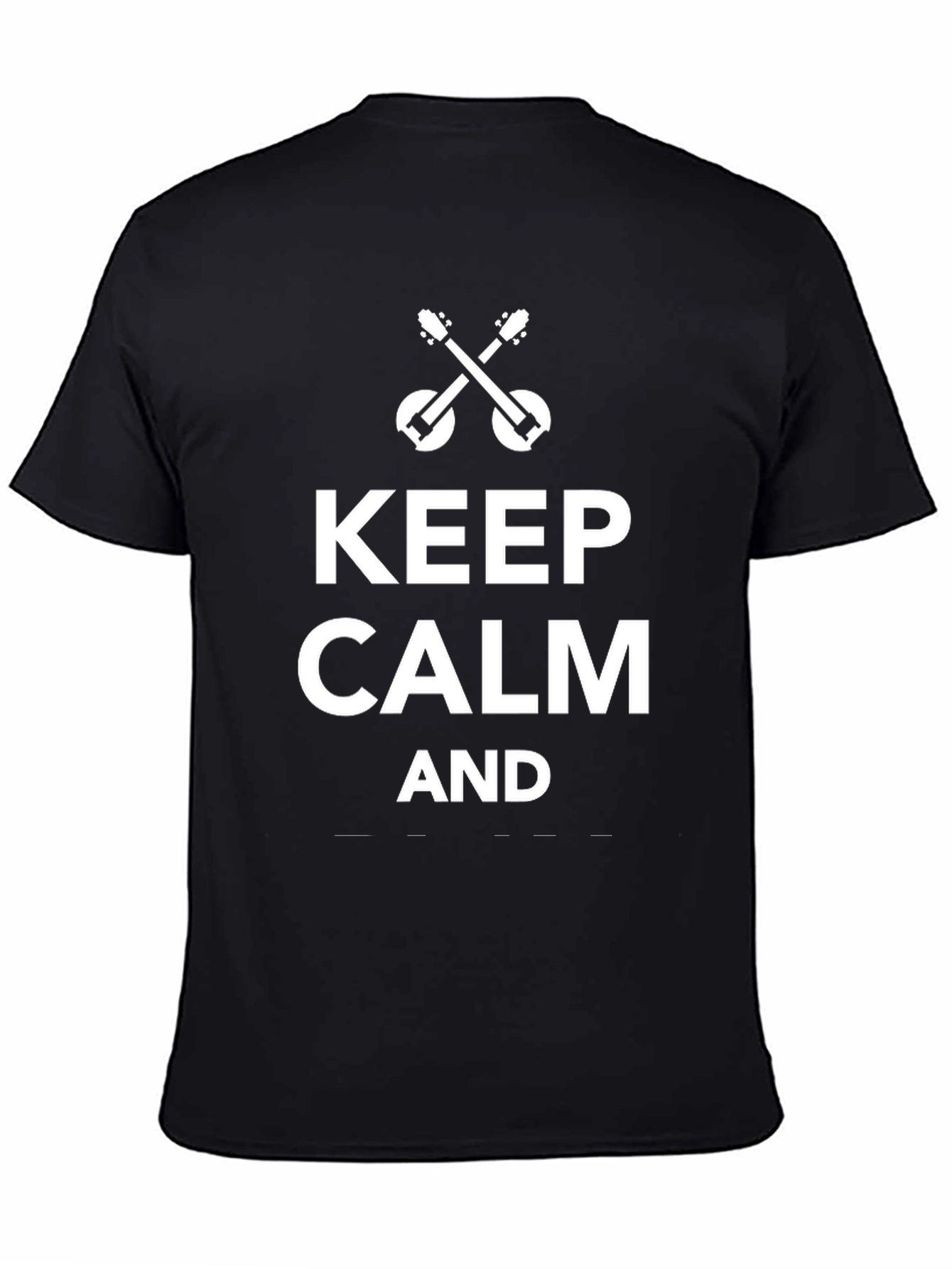 Keep Calm Banjo T-Shirt - Cool Music Tee