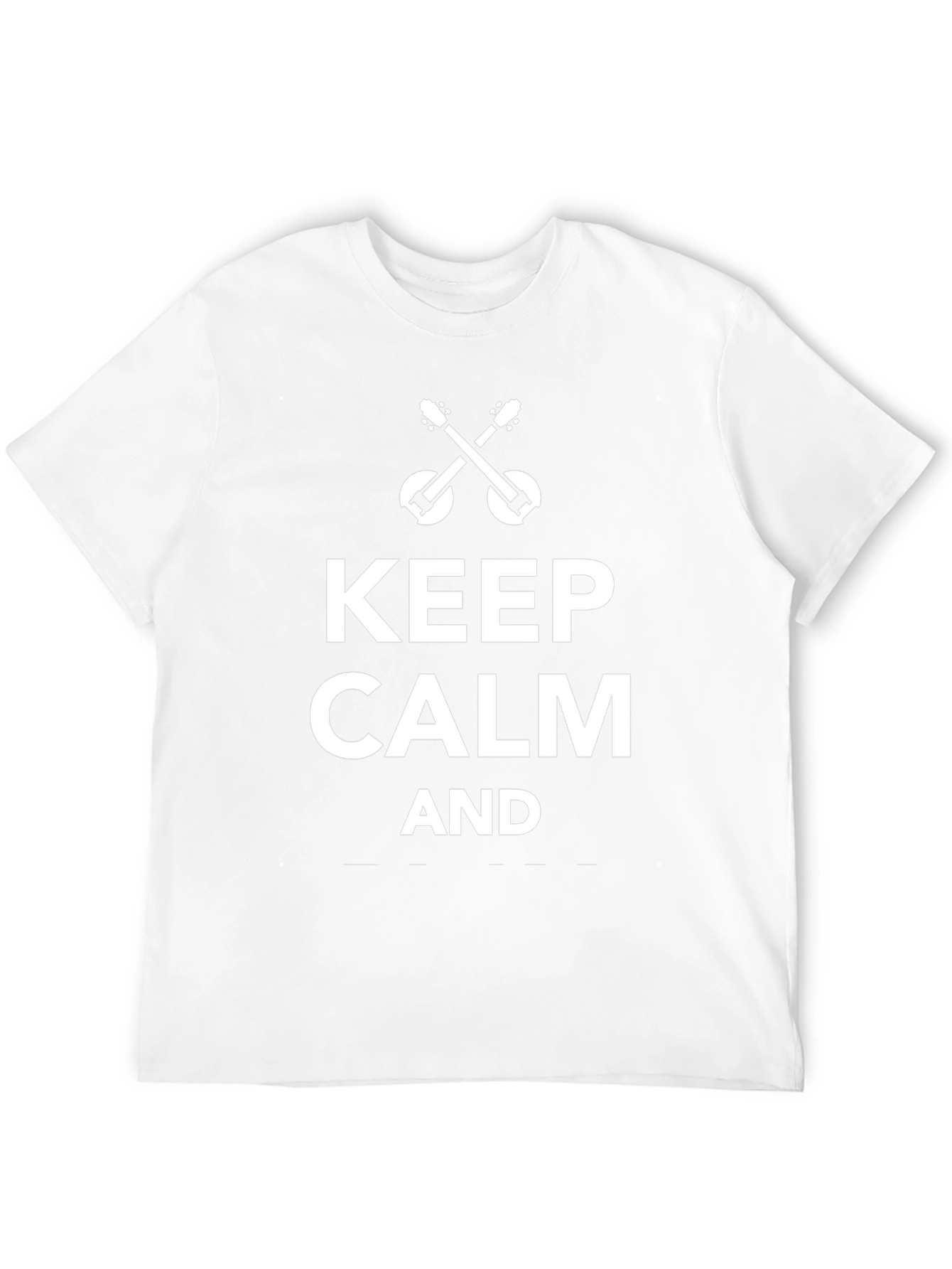 Keep Calm Banjo T-Shirt - Cool Music Tee