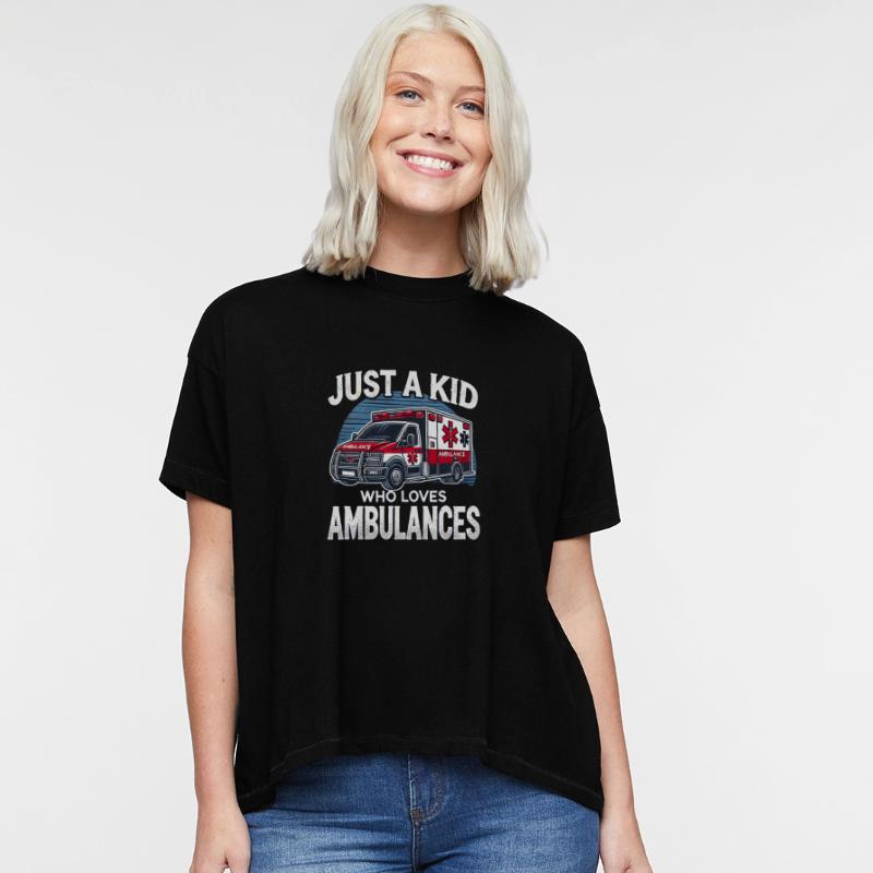 Just a kid who loves ambulances