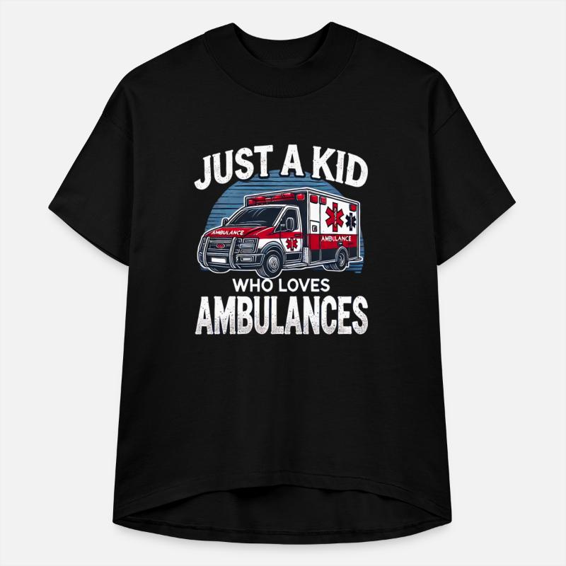 Just a kid who loves ambulances