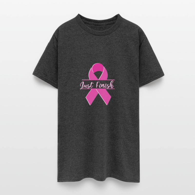 Just Finish- Pink for the Cure Ribbon