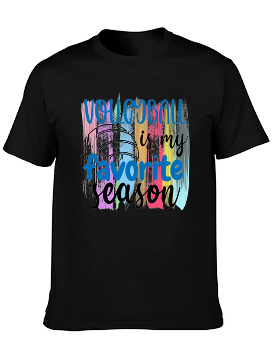Volleyball Season Graphic T-Shirt