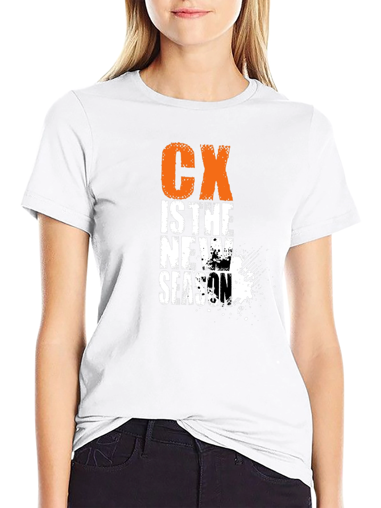 CX Is The New Season Black Graphic T-Shirt