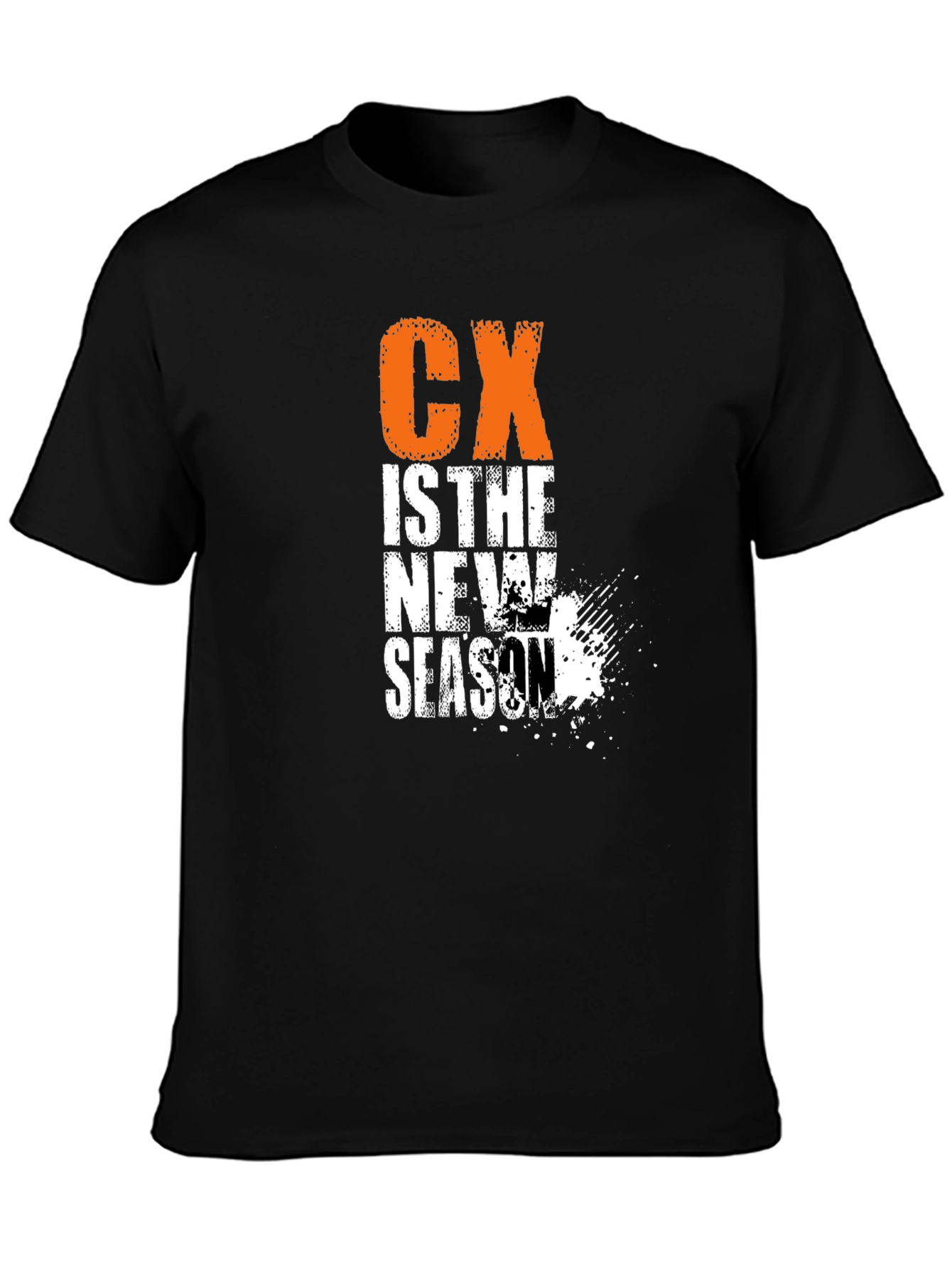 CX Is The New Season Black Graphic T-Shirt