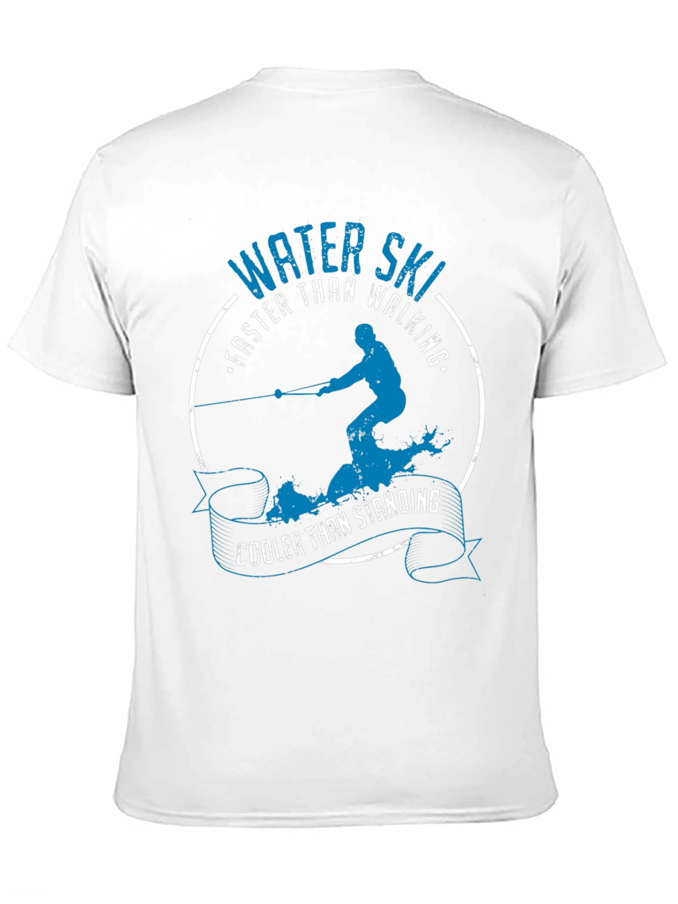 Water Skiing T-Shirt: Faster Cooler Than Ever!
