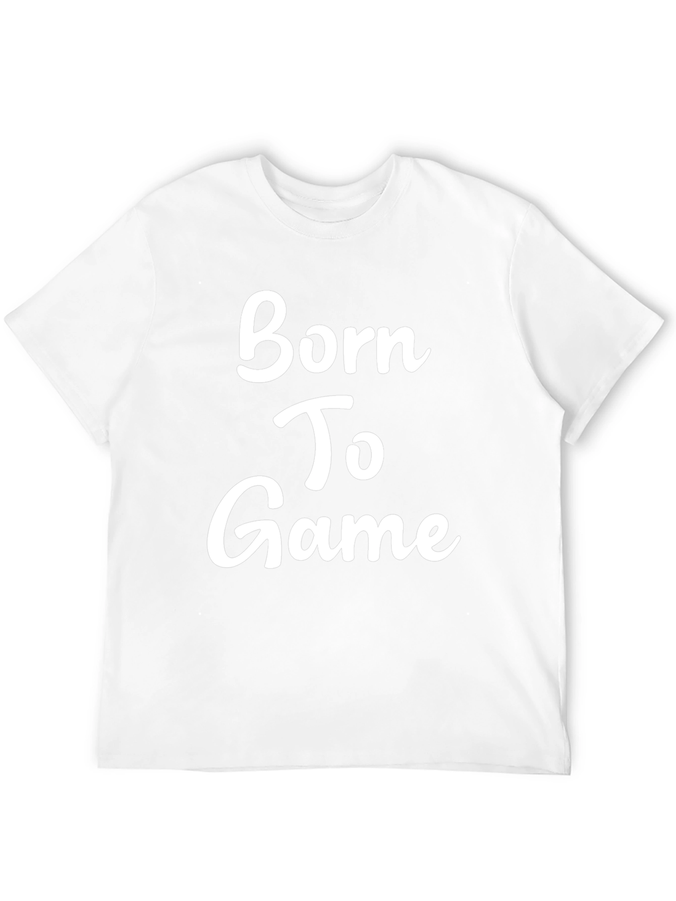 Born To Game Black T-Shirt - Gamer Apparel