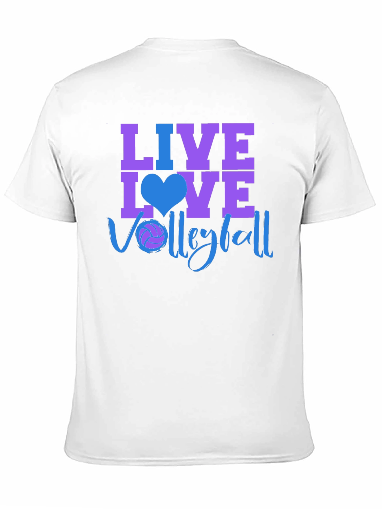Live Love Volleyball Graphic T-Shirt