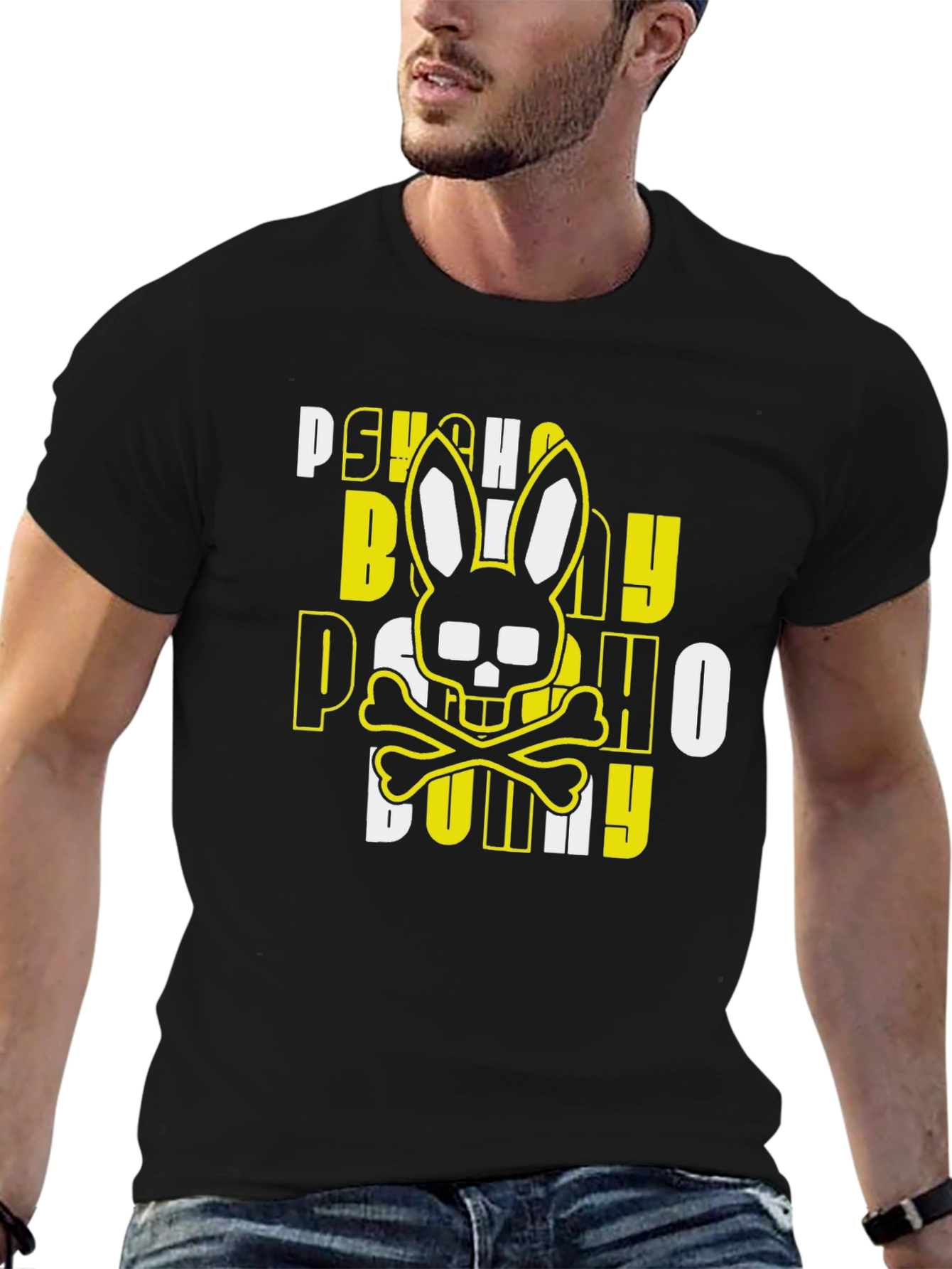 Psycho Bunny Black T-Shirt
