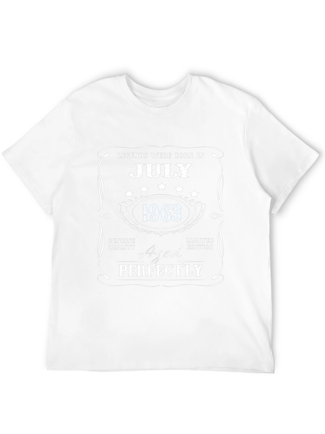 Legends Born in July 1963 T-Shirt Aged Perfectly