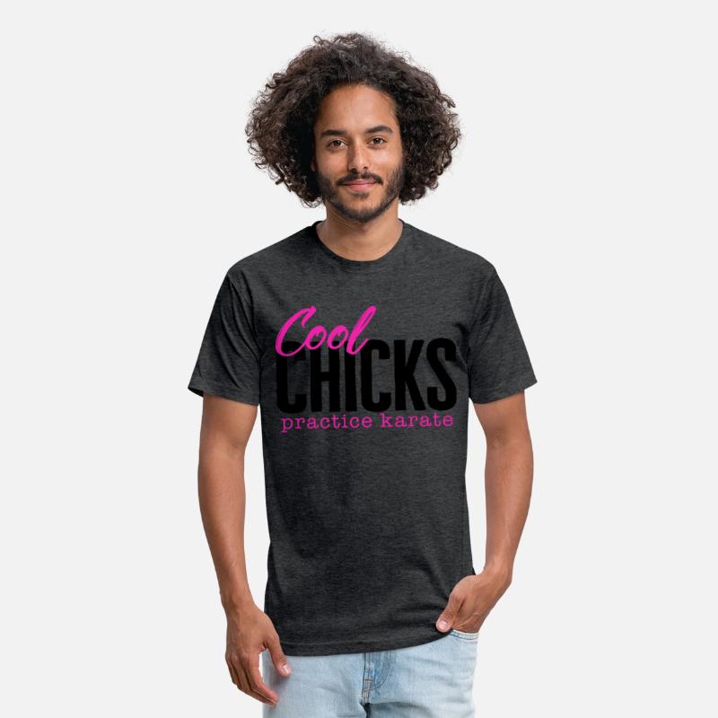 Karate Shirt, Cool Chicks Practice Karate Tee,