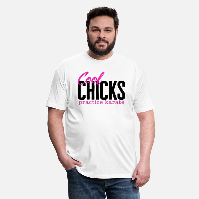 Karate Shirt, Cool Chicks Practice Karate Tee,