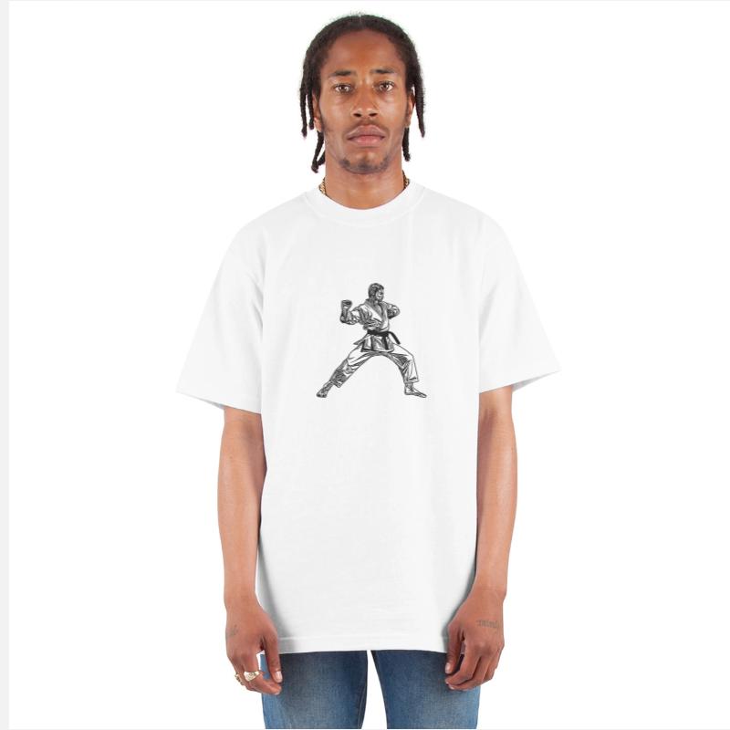 Karate Suit Tattoo Black Belt Fighting Style