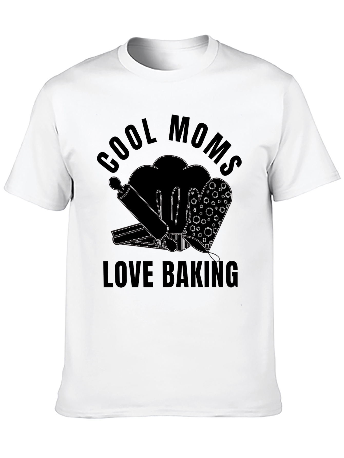 Cool Moms Love Baking T-Shirt