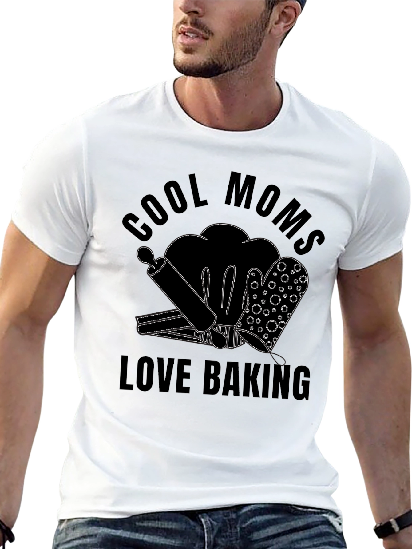 Cool Moms Love Baking T-Shirt
