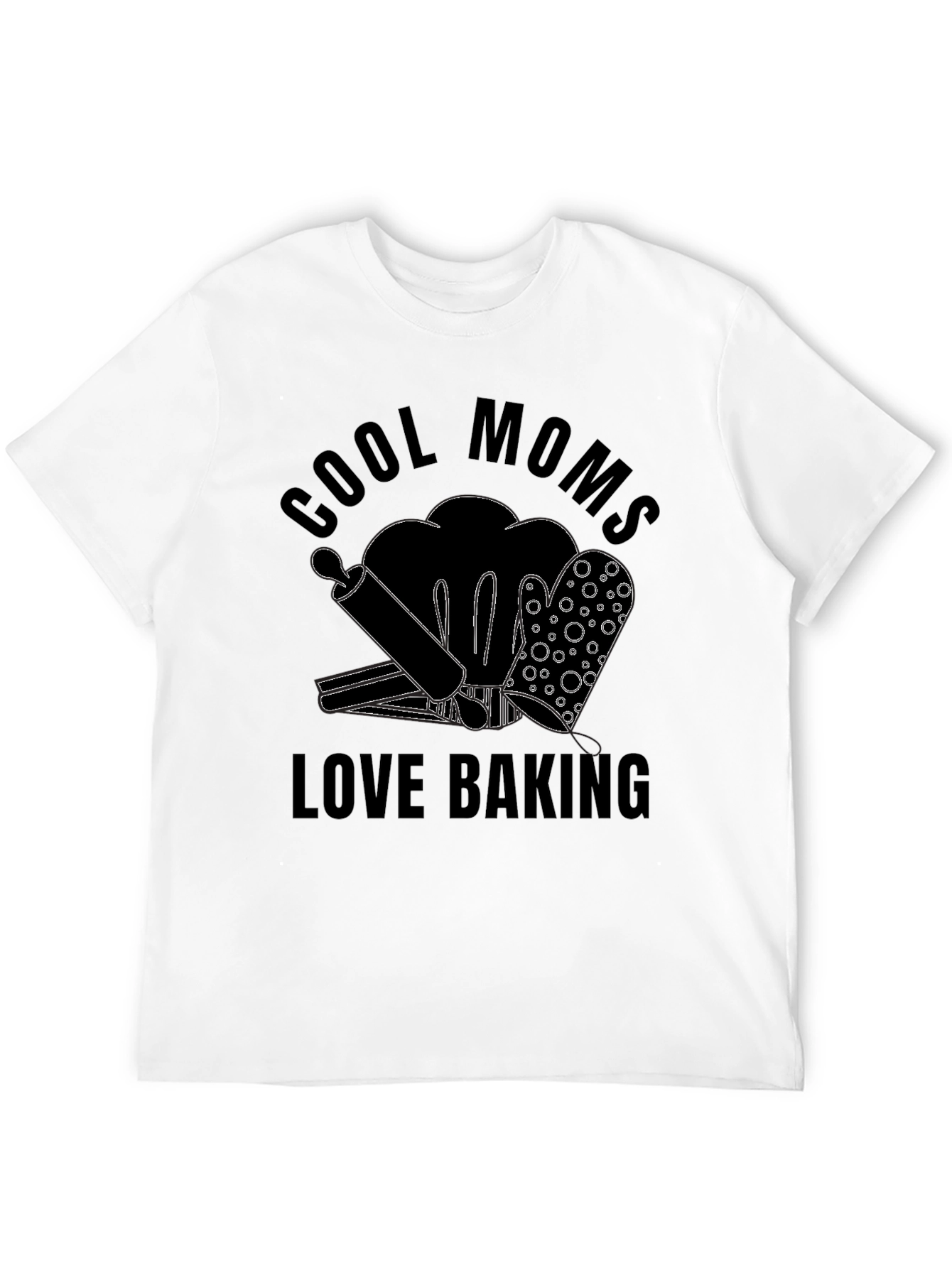 Cool Moms Love Baking T-Shirt