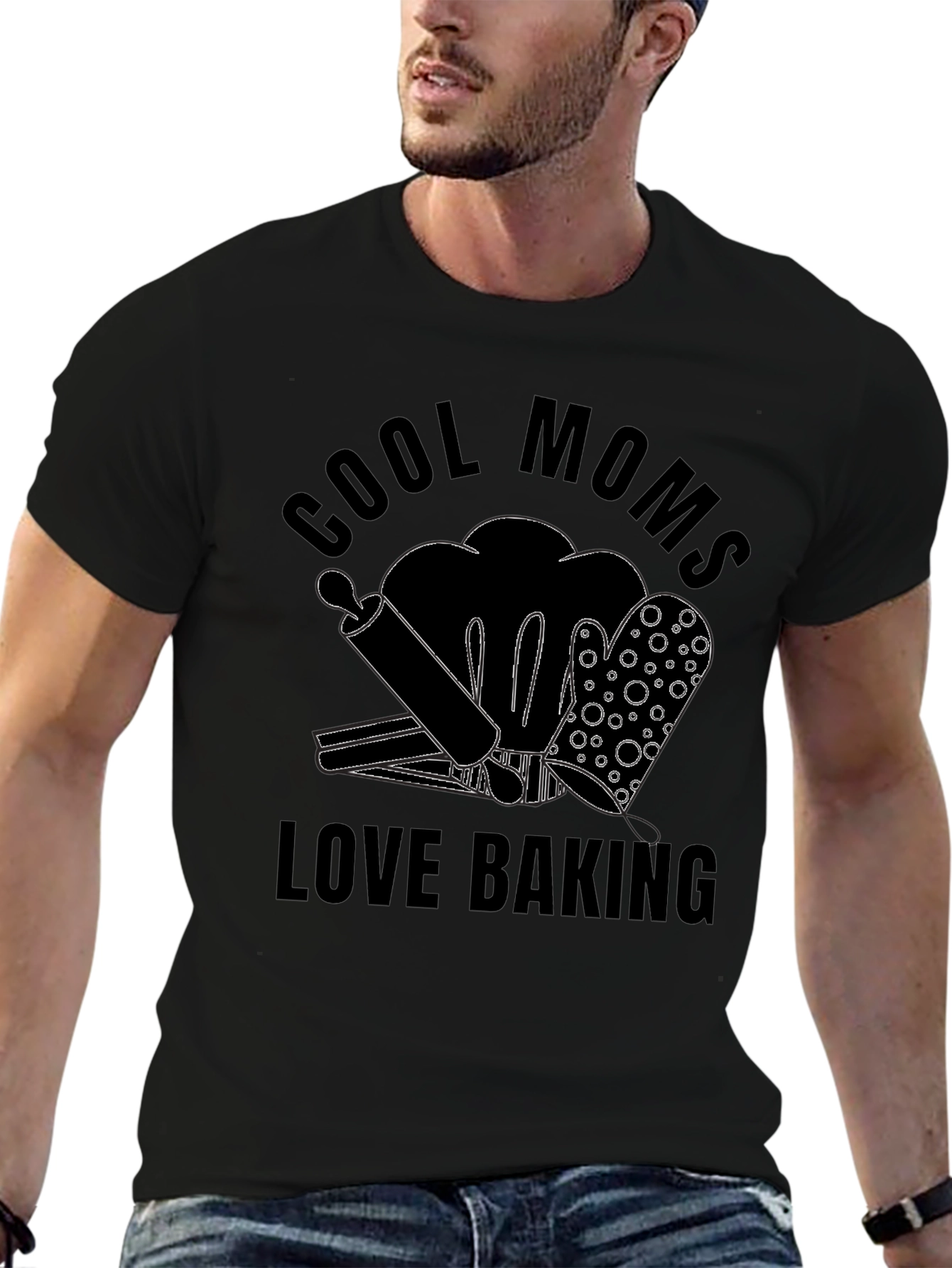 Cool Moms Love Baking T-Shirt