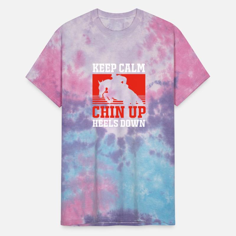 Keep Calm Chin Up Heels Down Show Jumping