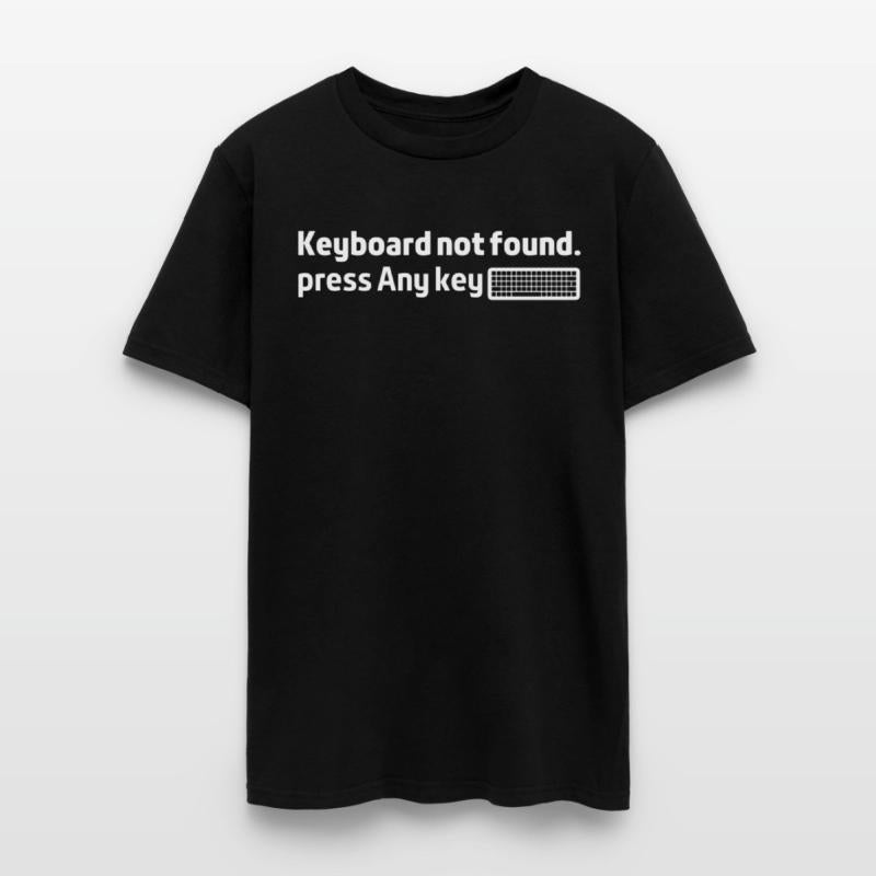 keyboard not found. press Any key