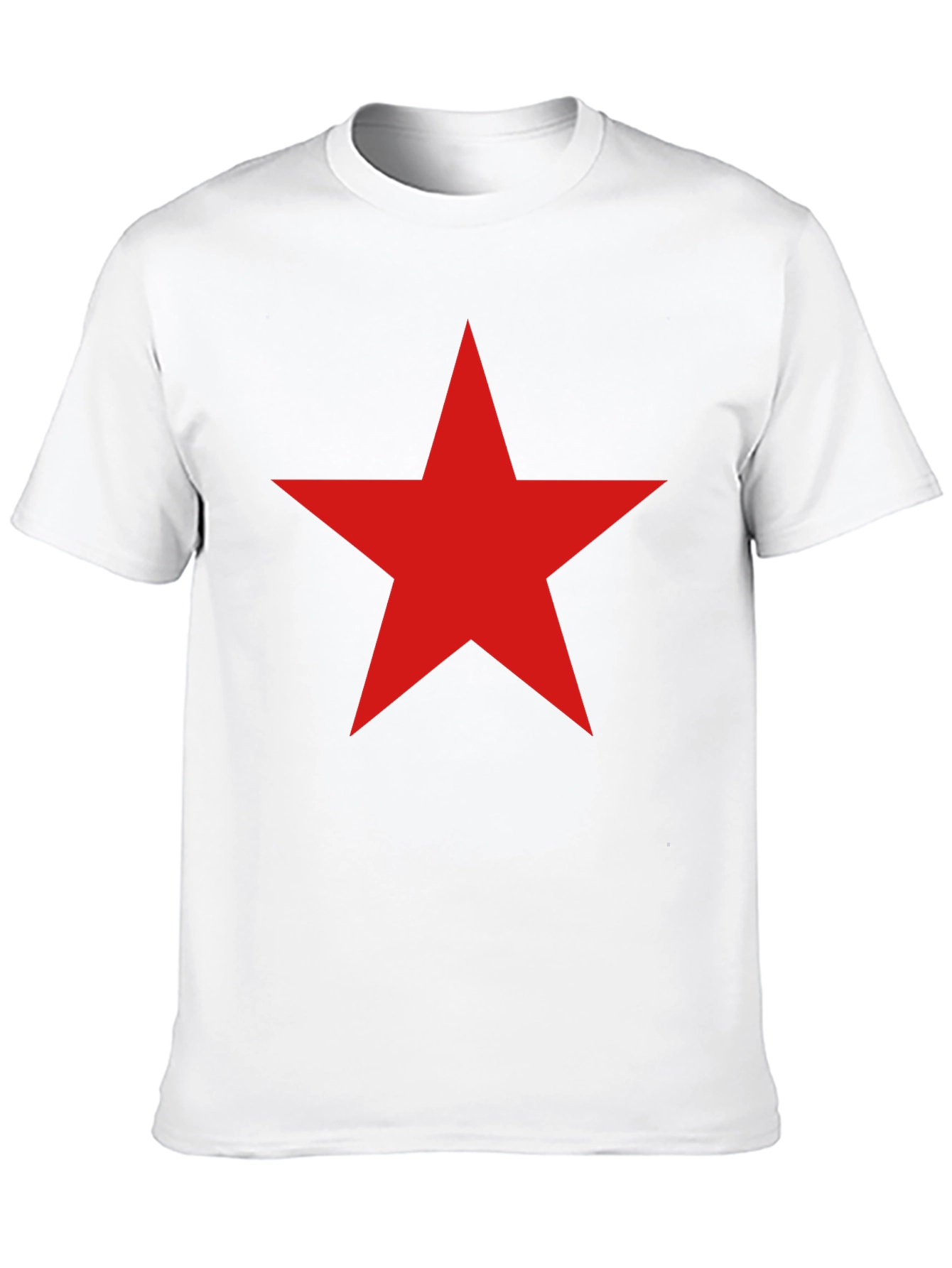 Red Star Graphic Tee - Classic Style