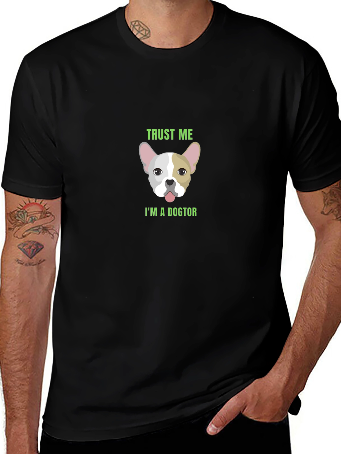 Trust Me Im a Dogtor Funny Dog T-Shirt