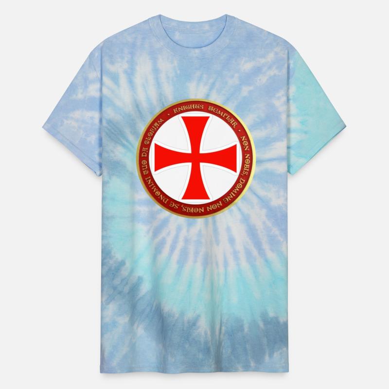 Knights templar cross shield