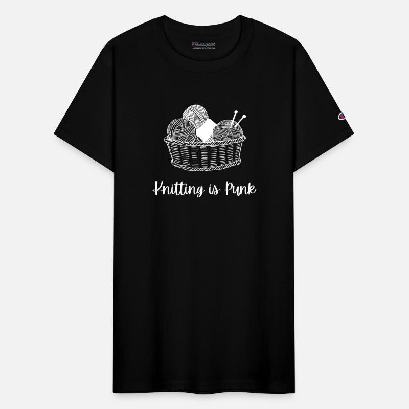 Knitting Is Punk Feminist Knitting Lover Gift