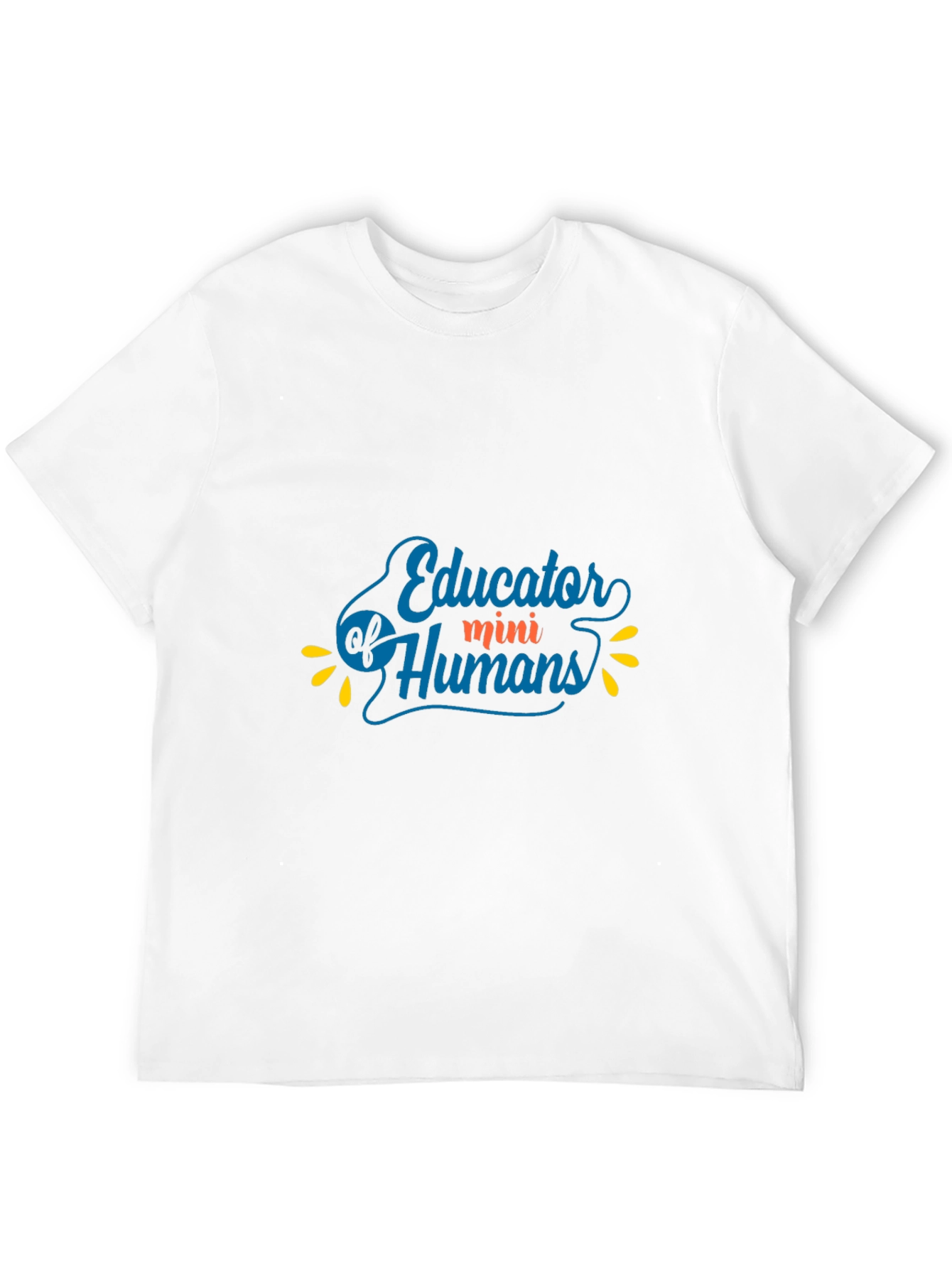 Educator of Mini Humans Black Graphic Tee