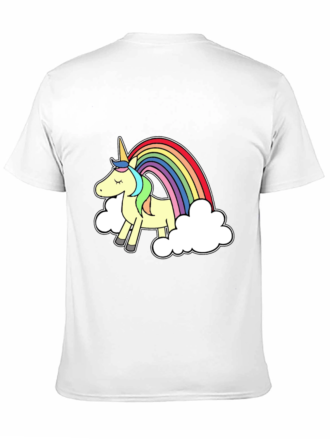 Rainbow Unicorn Graphic T-Shirt