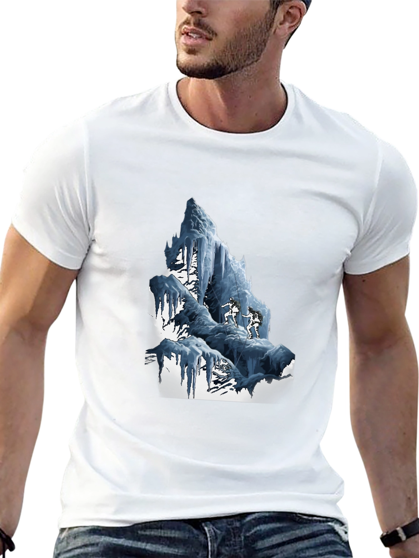 Ice Climber Graphic Tee - Black