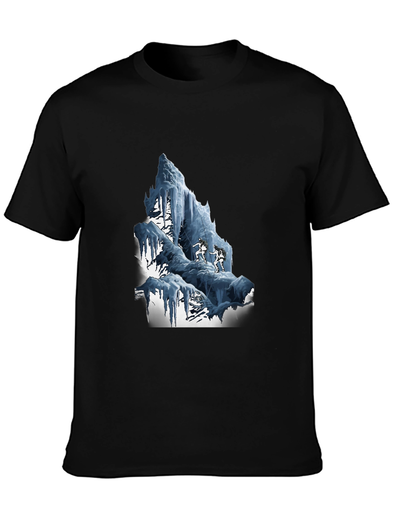 Ice Climber Graphic Tee - Black